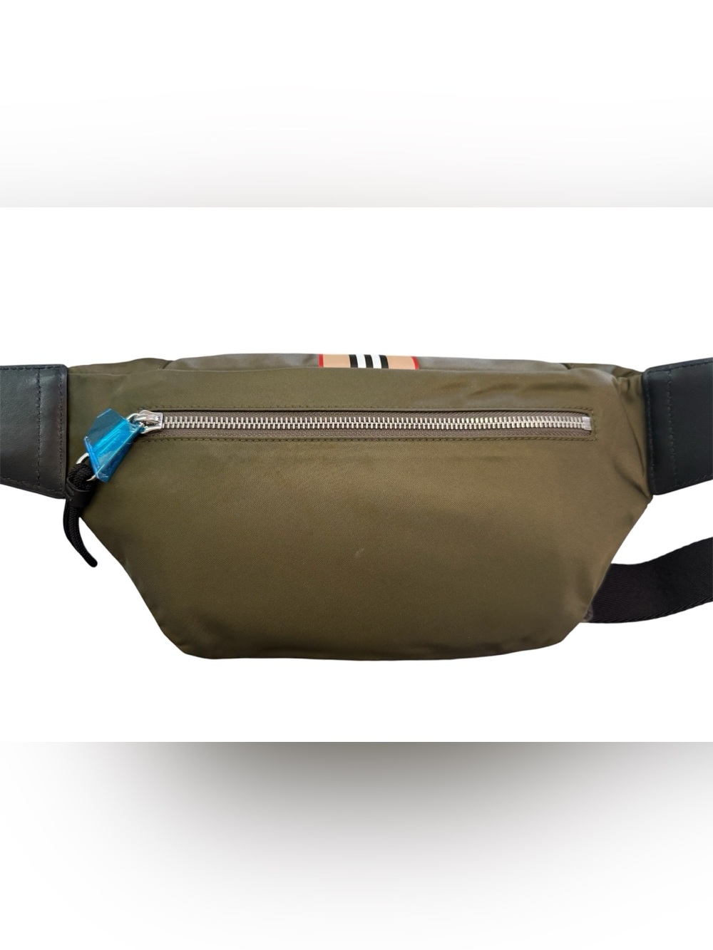 NWOT Burberry Olive Green Sonny Belt Bag Econyl Bum Bag - Picture 2 of 8